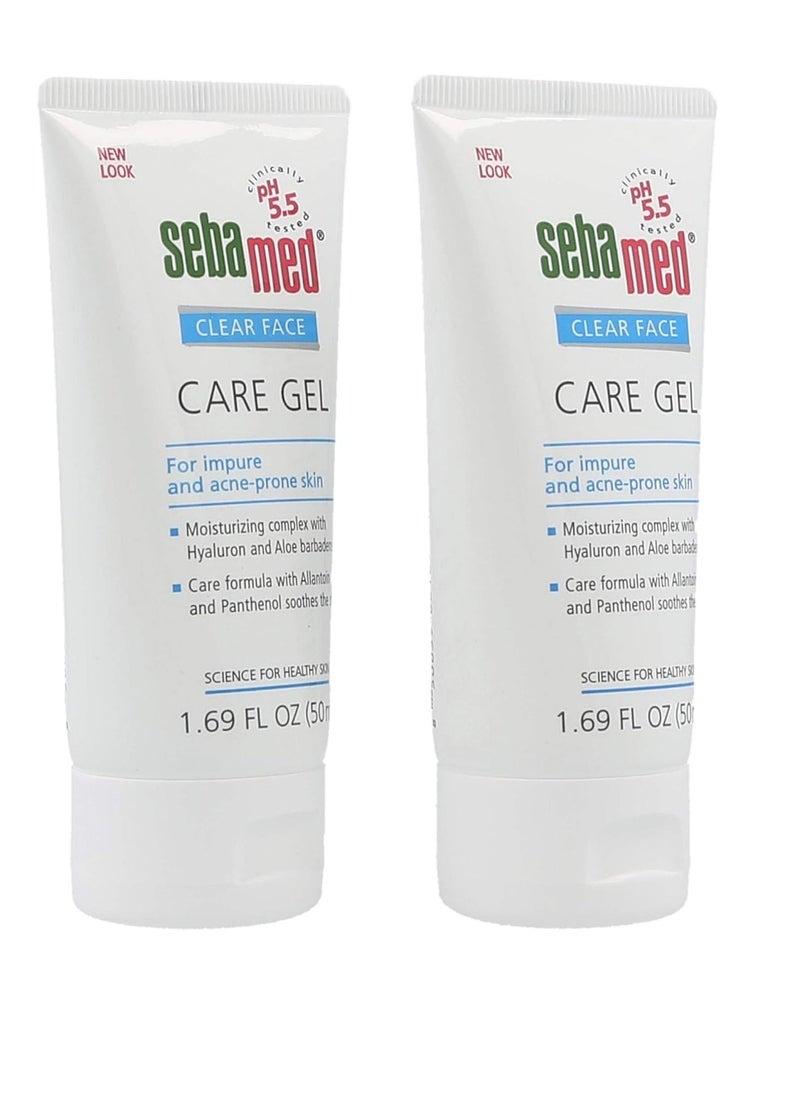 SEBAMED Clear Face Care Gel 50ml - (Pack of 2)