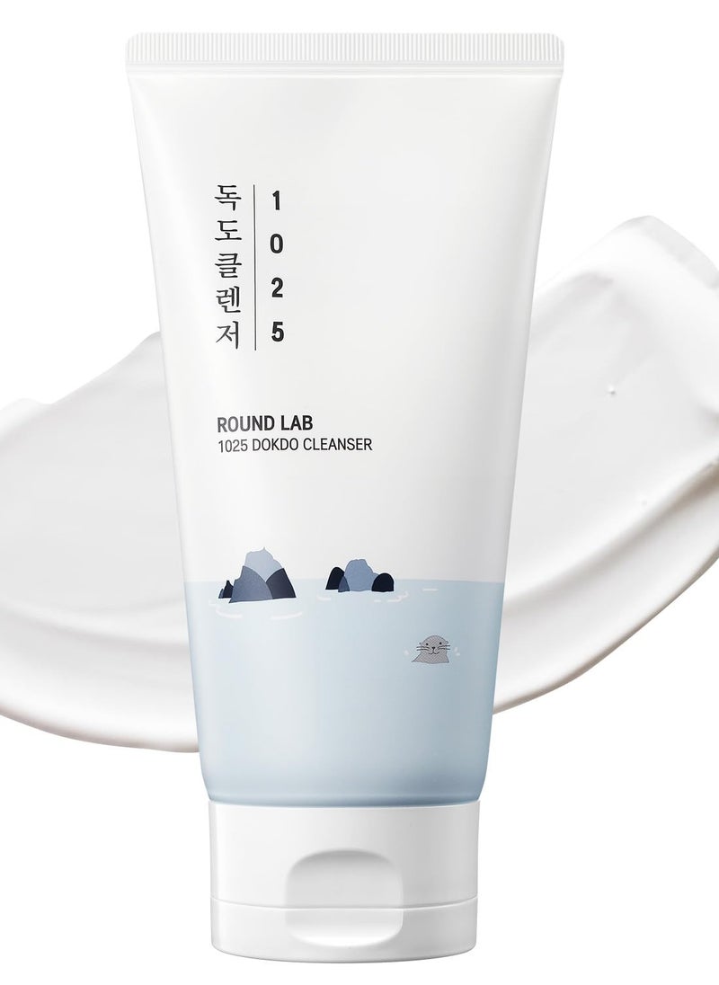 ROUND LAB 1025 Dokdo Cleanser 150ml / Moisturizing, Cleansing, Gentle, Bubbly Foam Cleanser (150ml)