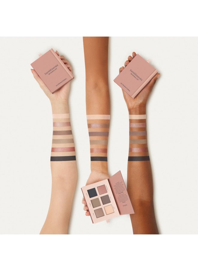 bareMinerals Mineralist Eyeshadow Palette, Six Richly Pigmented + Blendable Shades, Talc-Free Eye Shadow Palette Makeup, Vegan