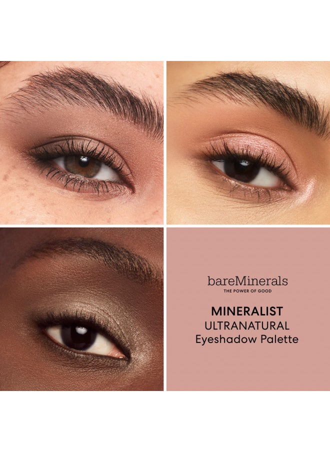 bareMinerals Mineralist Eyeshadow Palette, Six Richly Pigmented + Blendable Shades, Talc-Free Eye Shadow Palette Makeup, Vegan