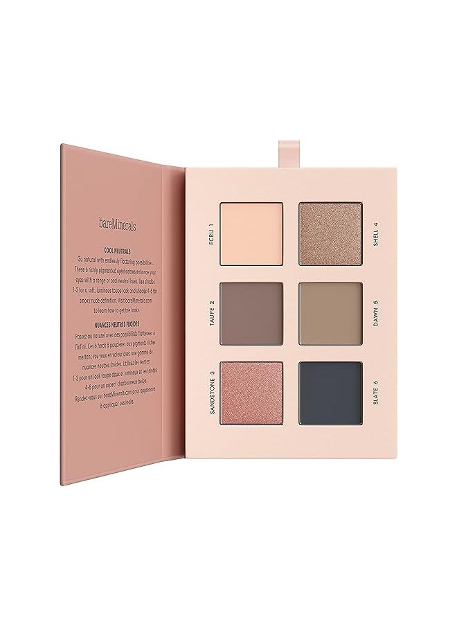 bareMinerals Mineralist Eyeshadow Palette, Six Richly Pigmented + Blendable Shades, Talc-Free Eye Shadow Palette Makeup, Vegan