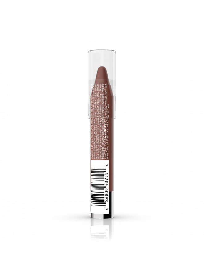Neutrogena MoistureSmooth Color Stick for Lips, Moisturizing and Conditioning Lipstick with a Balm-Like Formula, Nourishing Shea Butter and Fruit Extracts, 90 Classic Nude,.011 oz