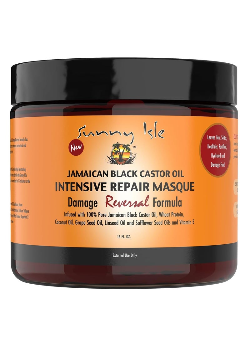 Sunny Isle Jamaican Intensive Repair Masque for Damaged Reversal Formula 500g
