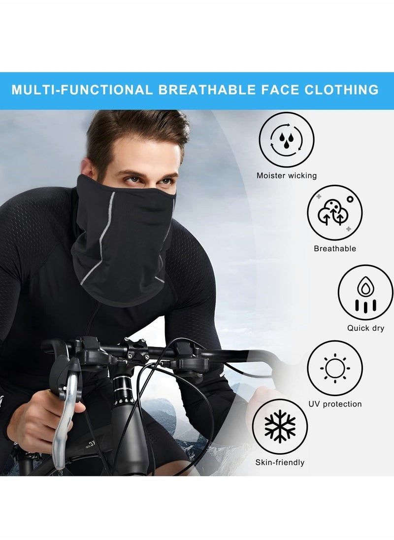 Neck Gaiter, Breathable Bandana Mask for Outdoor Protection with Cycling Running Hiking Sun UV Protection Face Cover