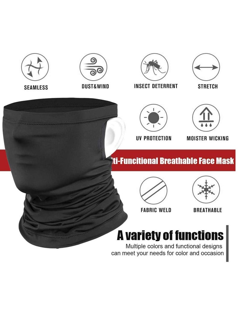 Cycling Mask,Bandanas for Men Women,Headwear Neck, Cycling Half Face Mask Motorcycle, UV Protection Breathable Lightweight Stretchy Face Scarf Climbing Running Hiking Fishing Mask