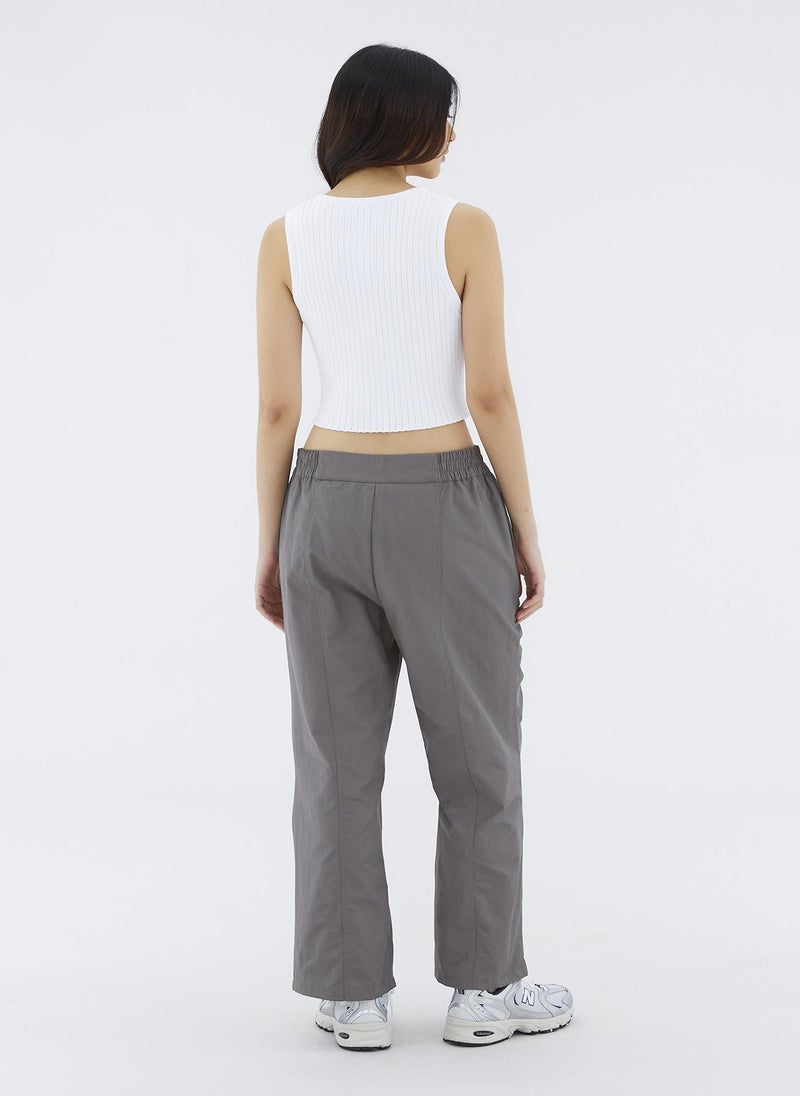 Julby Ruched Straight Pants