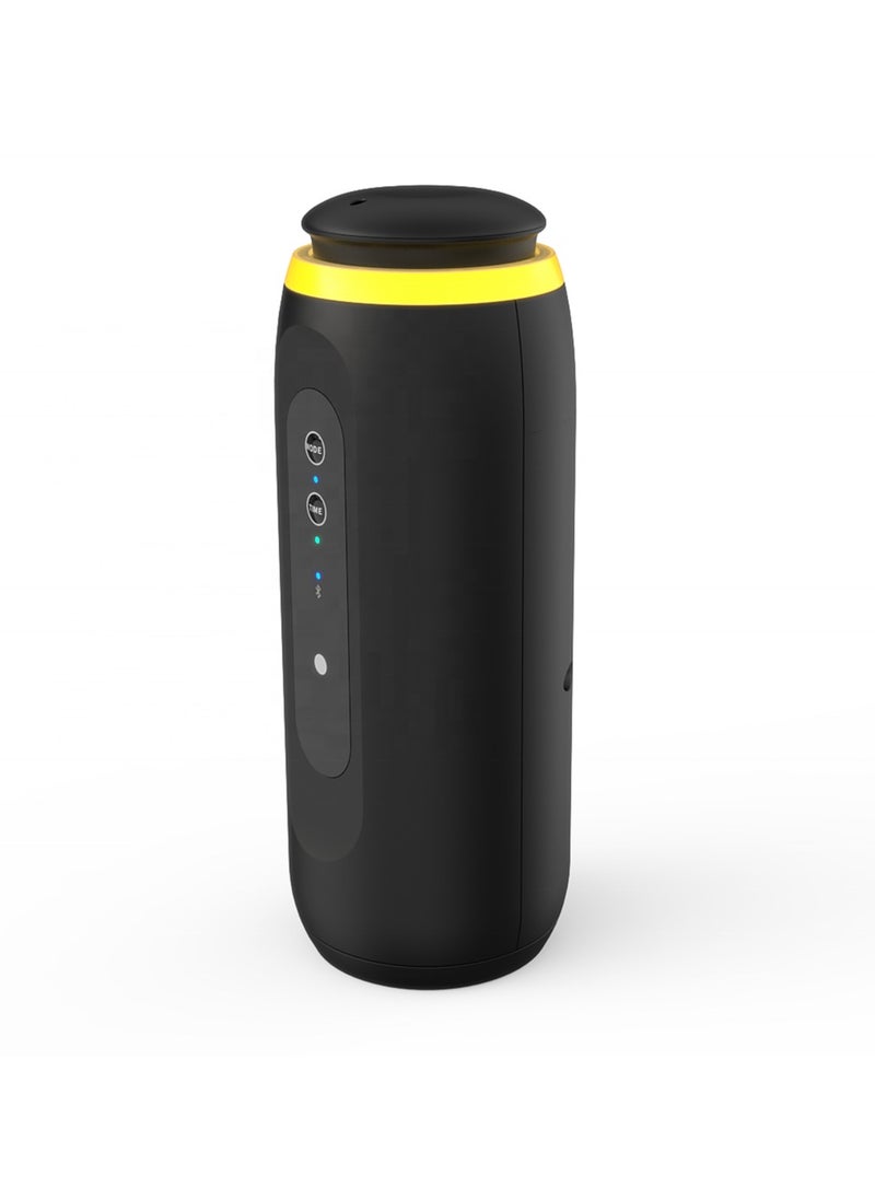 Essential Oil Diffuser, Low Noise Wall Plug Aroma Oil Diffuser, USB Rechargeable Waterless Scent Diffuser, Portable Electric Air Fresheners For Home Office, (1pc, Black)