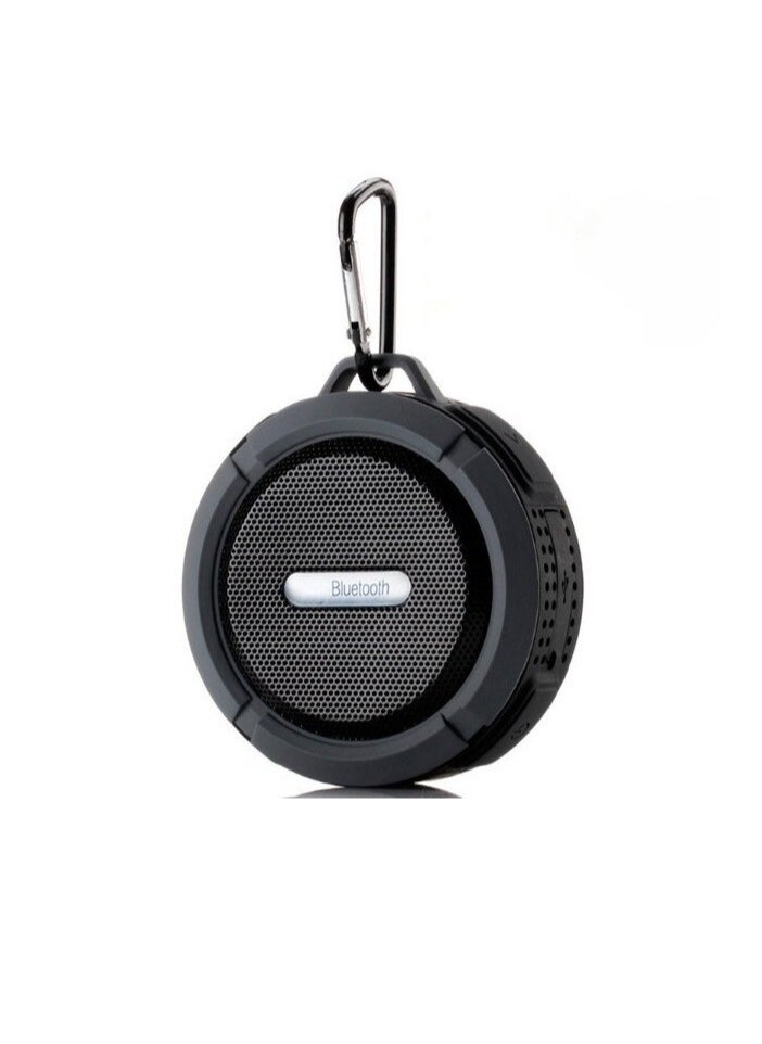 Bluetooth Speaker, 1P65 Waterproof Portable Subwoofer, Outdoor Sports Mini Music Player, High Quality Stereo Sound Wireless Speaker For Indoor Outdoor Car Picnic Camping, (1pc, Black)