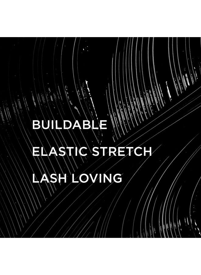 IT Cosmetics Superhero Mascara, Super Black - Elastic Stretch Volumizing & Lengthening Mascara - Lifts, Separates & Conditions Lashes - With Collagen, Biotin & Peptides - 0.3 fl oz