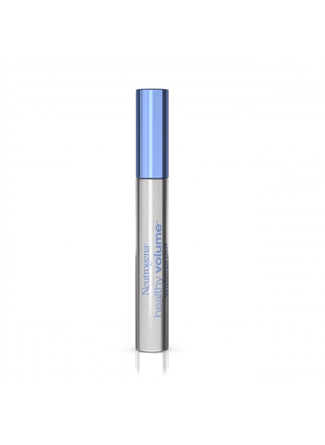 Neutrogena Healthy Volume Lash-Plumping Waterproof Mascara Volumizing And Conditioning Mascara With Olive Oil To Build Fuller Lashes Clump Smudge & Flake-Free Carbon Black 06 0.21 oz