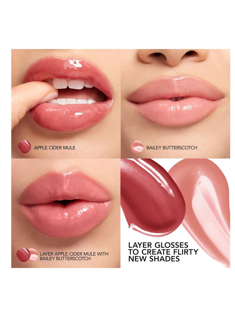 BUXOM Full-On Plumping Lip Cream, Lip Plumper Gloss, Enhancing Tinted Lip Plumper, Moisturizing Lip Gloss with Peptides and Vitamin E, Cruelty Free