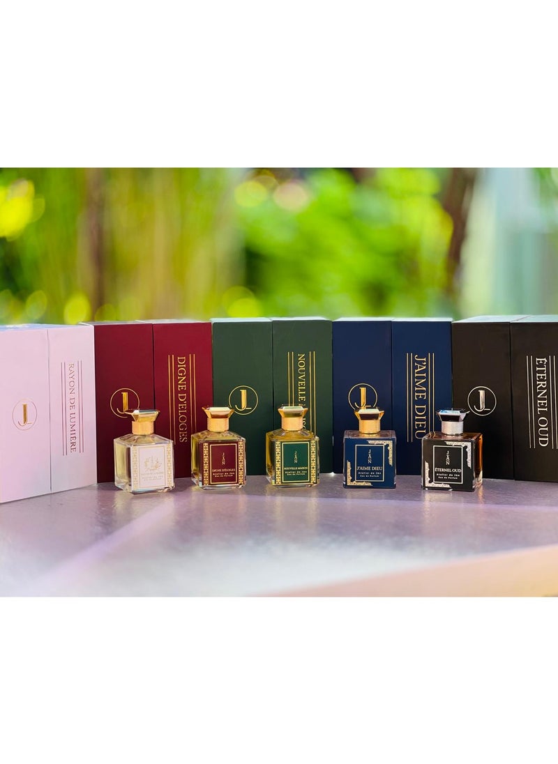 Rayon de Lumiere Eau de Parfum: Crisp Citrus & Amber Scent, 100ml – Inspired by the Italian Riviera