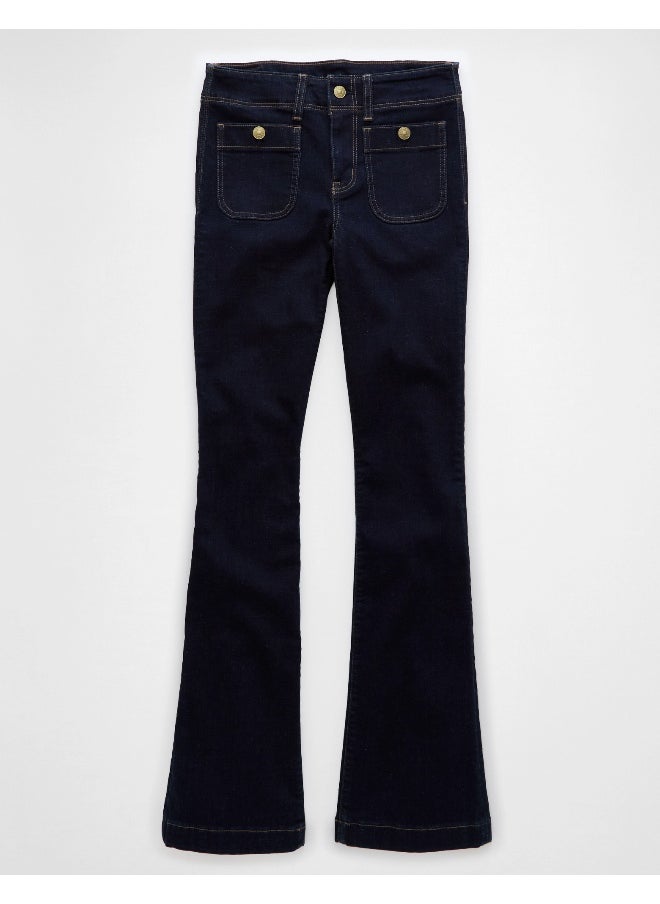 AE Next Level Low-Rise Kick Bootcut Jean