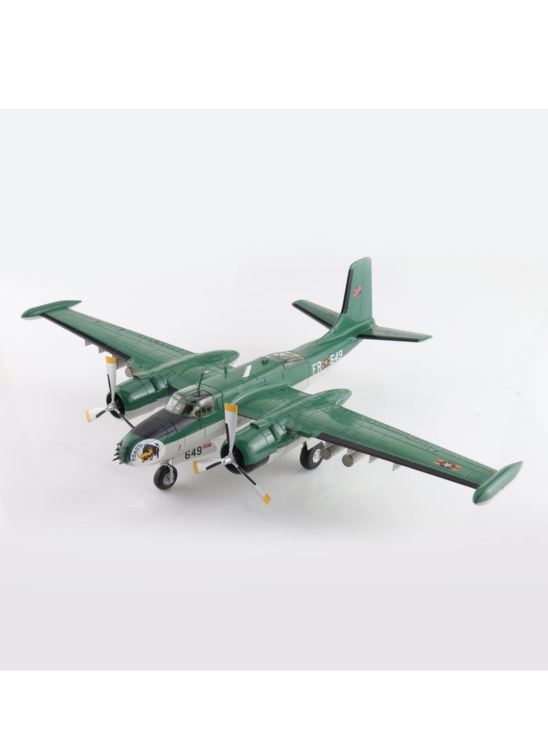 1:72 Douglas B-26K Counter Invader Diecast Model Congolese Air Force, #64-17649, Brazzaville, Congo, 1965