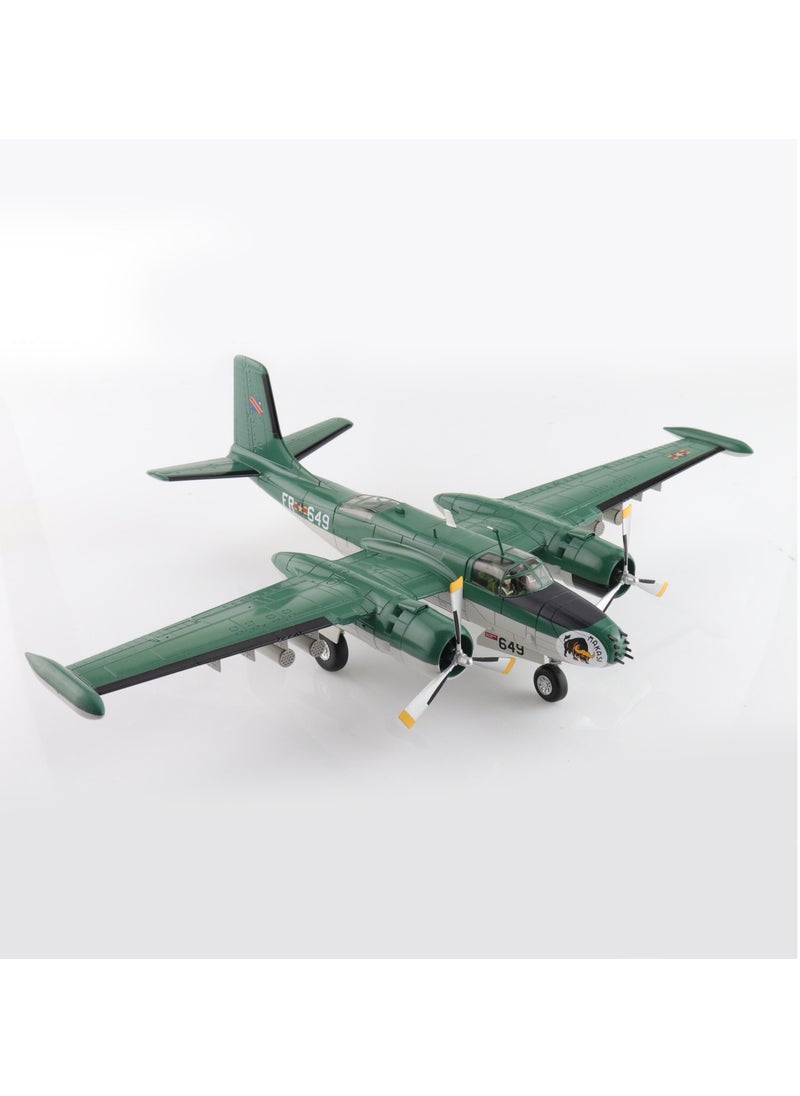 1:72 Douglas B-26K Counter Invader Diecast Model Congolese Air Force, #64-17649, Brazzaville, Congo, 1965