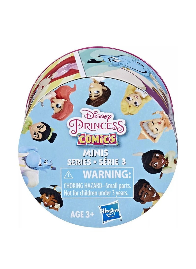 Disney Princess Comics Minis Collectible Dolls Series 3 (3 Pack) (Styles vary)