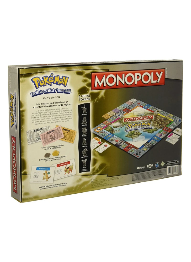 Monopoly Pokémon Johto Edition