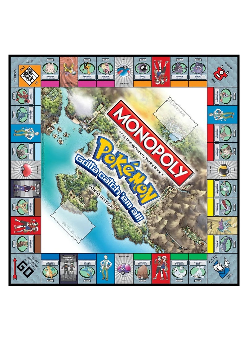 Monopoly Pokémon Johto Edition