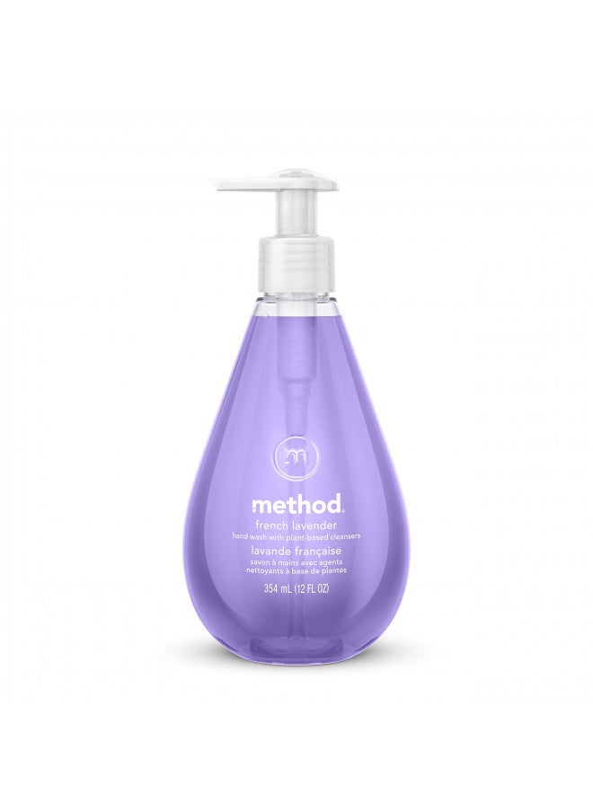 Method Gel Hand Wash, French Lavender, Biodegradable Formula, 12 Fl Oz (Pack of 1)