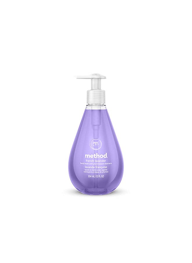 Method Gel Hand Wash, French Lavender, Biodegradable Formula, 12 Fl Oz (Pack of 1)