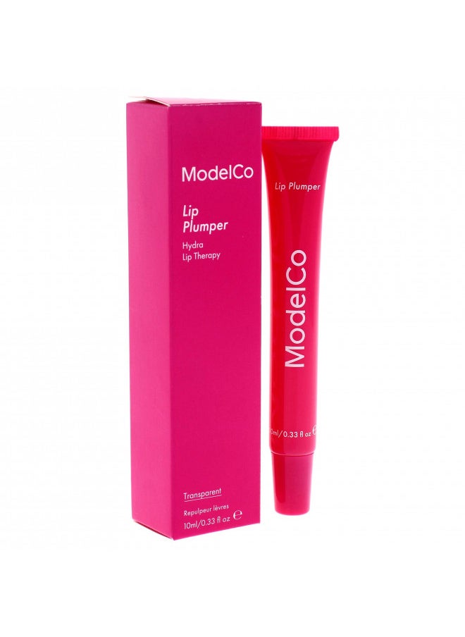 Modelco Lip Plumper - Enhancing Formula For Full Lips - Moisturizing Treatment For Plumping And Shine - Extreme Hydrating Therapy For Dry, Chapped Skin - Nourishing Gloss Creates Filler Look - 0.34 Oz