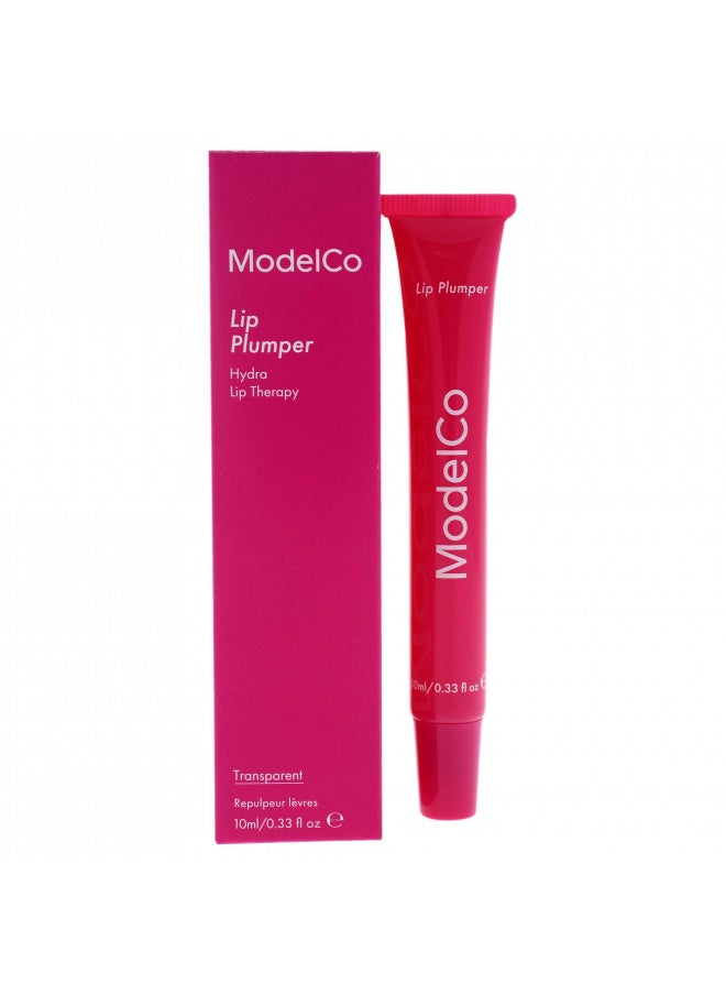Modelco Lip Plumper - Enhancing Formula For Full Lips - Moisturizing Treatment For Plumping And Shine - Extreme Hydrating Therapy For Dry, Chapped Skin - Nourishing Gloss Creates Filler Look - 0.34 Oz