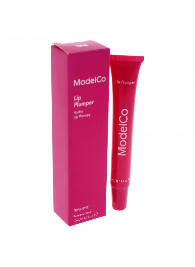 Modelco Lip Plumper - Enhancing Formula For Full Lips - Moisturizing Treatment For Plumping And Shine - Extreme Hydrating Therapy For Dry, Chapped Skin - Nourishing Gloss Creates Filler Look - 0.34 Oz