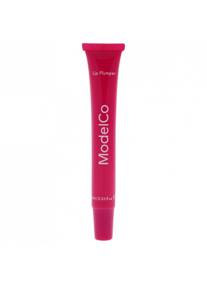 Modelco Lip Plumper - Enhancing Formula For Full Lips - Moisturizing Treatment For Plumping And Shine - Extreme Hydrating Therapy For Dry, Chapped Skin - Nourishing Gloss Creates Filler Look - 0.34 Oz