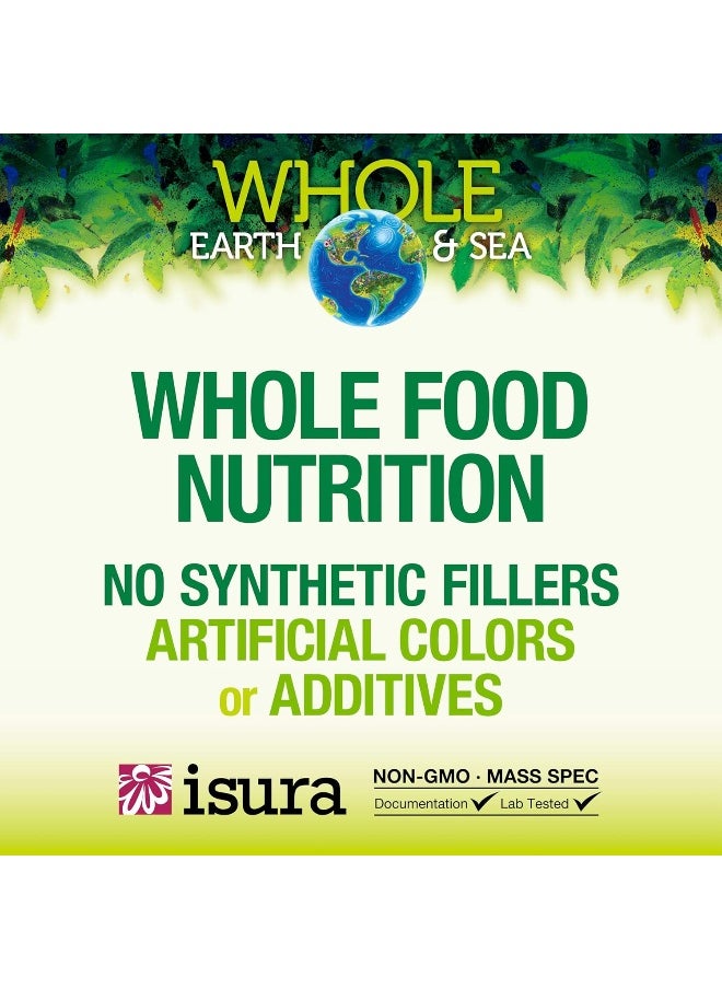 Whole Earth & Sea from Natural Factors, Women's Prenatal Multivitamin and Mineral, Whole Food Supplement, Vegan, 60 tablets, 60 Tablets