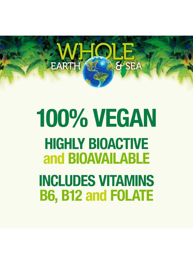 Whole Earth & Sea from Natural Factors, Women's Prenatal Multivitamin and Mineral, Whole Food Supplement, Vegan, 60 tablets, 60 Tablets