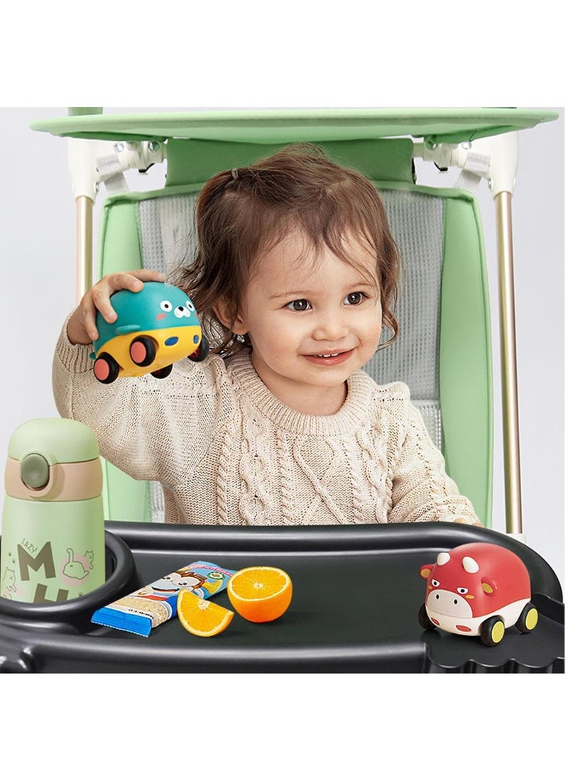 Stroller Snacks, 2 in 1 Stroller Snack Tray with Non-Slip Clip, Cup Holder Snack Tray, Stroller Tray Fits Most