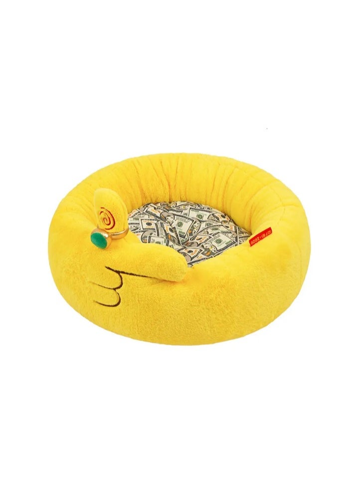 Zeze, Finger Shaped, Pet Bed, Size - 56cm x 56cm x 33cm