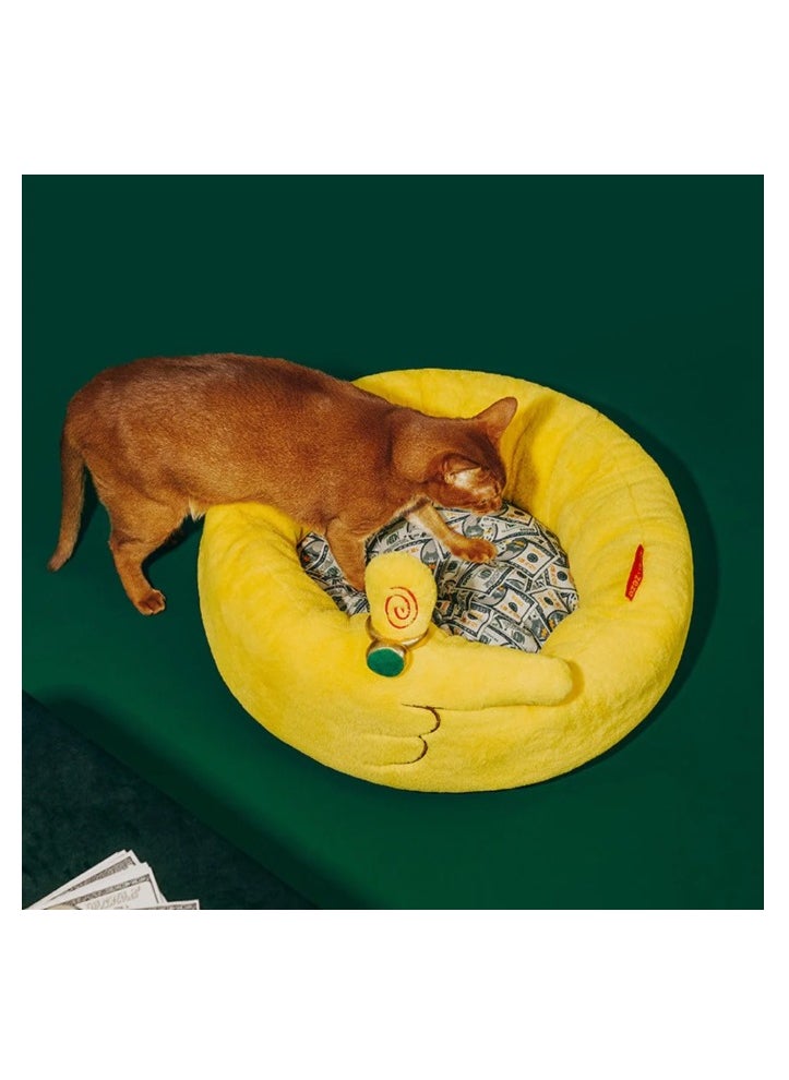 Zeze, Finger Shaped, Pet Bed, Size - 56cm x 56cm x 33cm