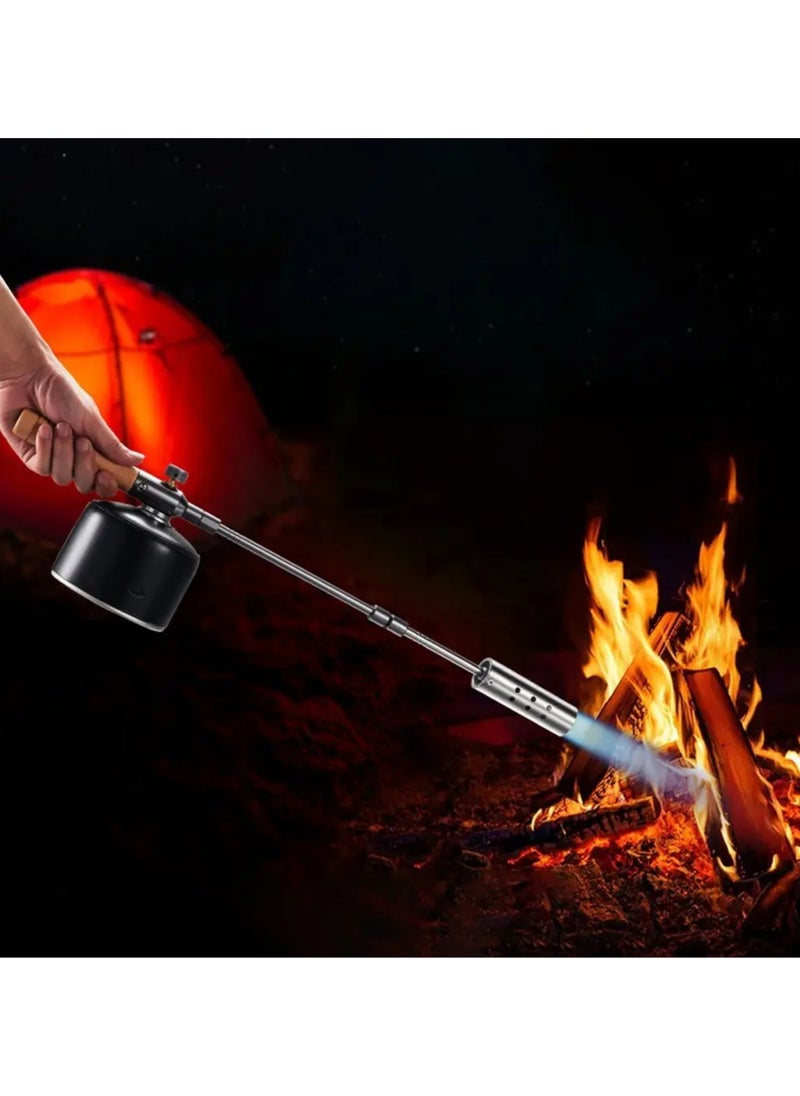 Heavy-Duty Outdoor Camping Flamethrower – MT-3955 Multipurpose Gas Torch with High-Power Spray Gun, Adjustable Stable Flame for Gardening, Roofing, Welding, BBQ & Household Use