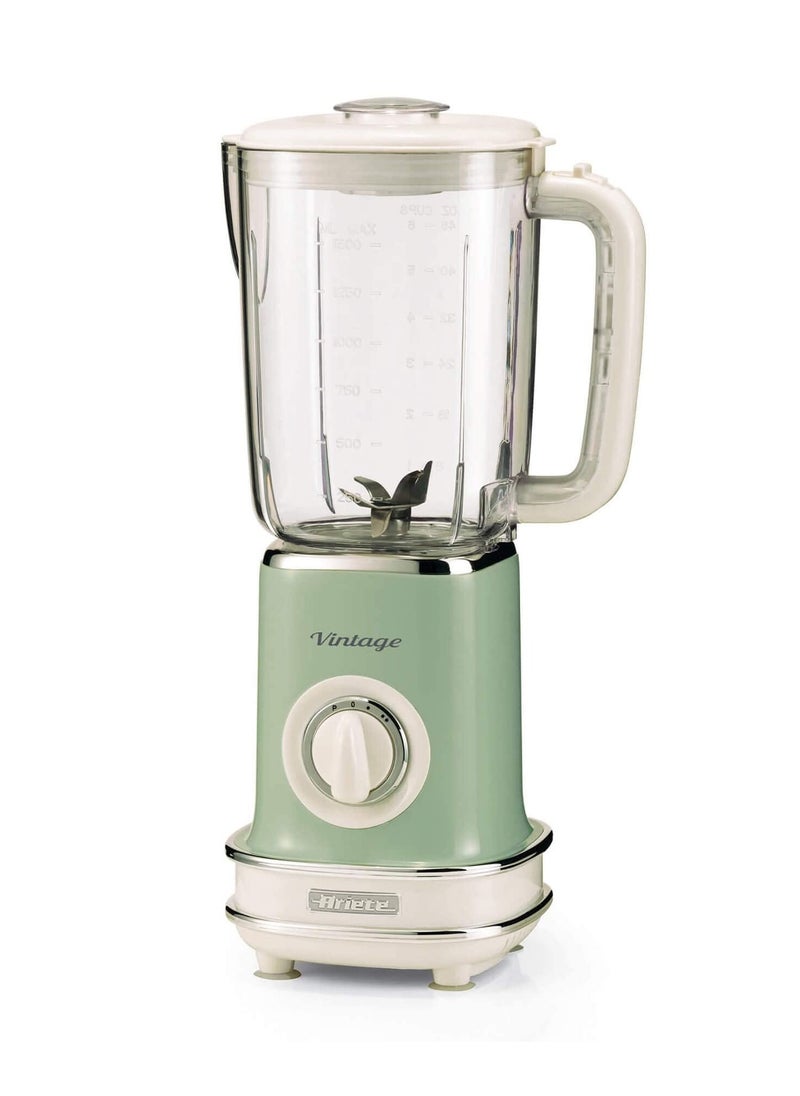 Ariete Vintage Blender 1.5L, 500W Green ART568GR