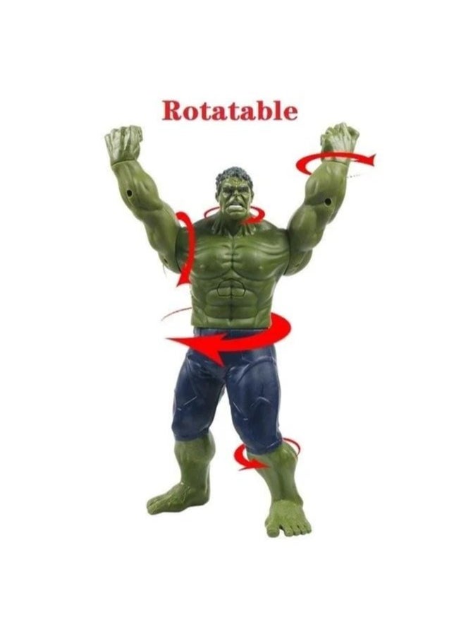 Hulk Figure, Hulk Ultimate Titan Hero Series, Hulk Action Figure, Action Figure 30 cm Titan Hero Birthday Gift for Kids from 4 Years (Hulk)