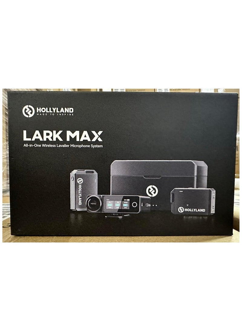 Hollyland Lark Max Wireless Lavalier Microphone System with Professional ENC