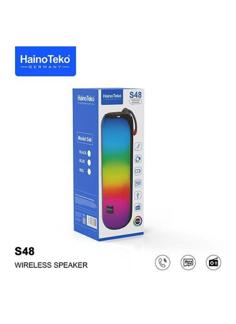 Haino Teko SP S48 Portable Wireless Speaker with RGB Lights