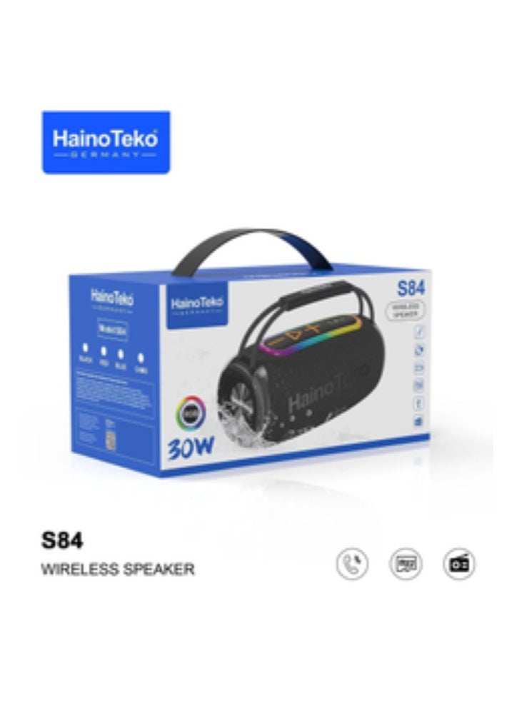 Haino Teko Germany S84 Portable Wireless Bluetooth Speaker