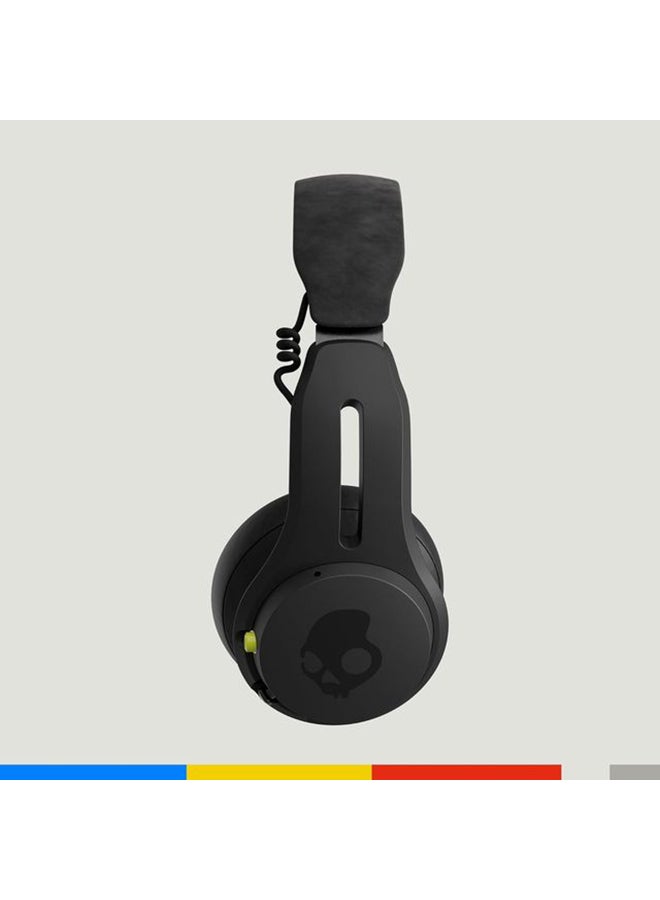 Icon ANC On-Ear Active Noise Cancelling Wireless Bluetooth Headphones, 60 Hr Battery, Microphone, Works with iPhone Android Black