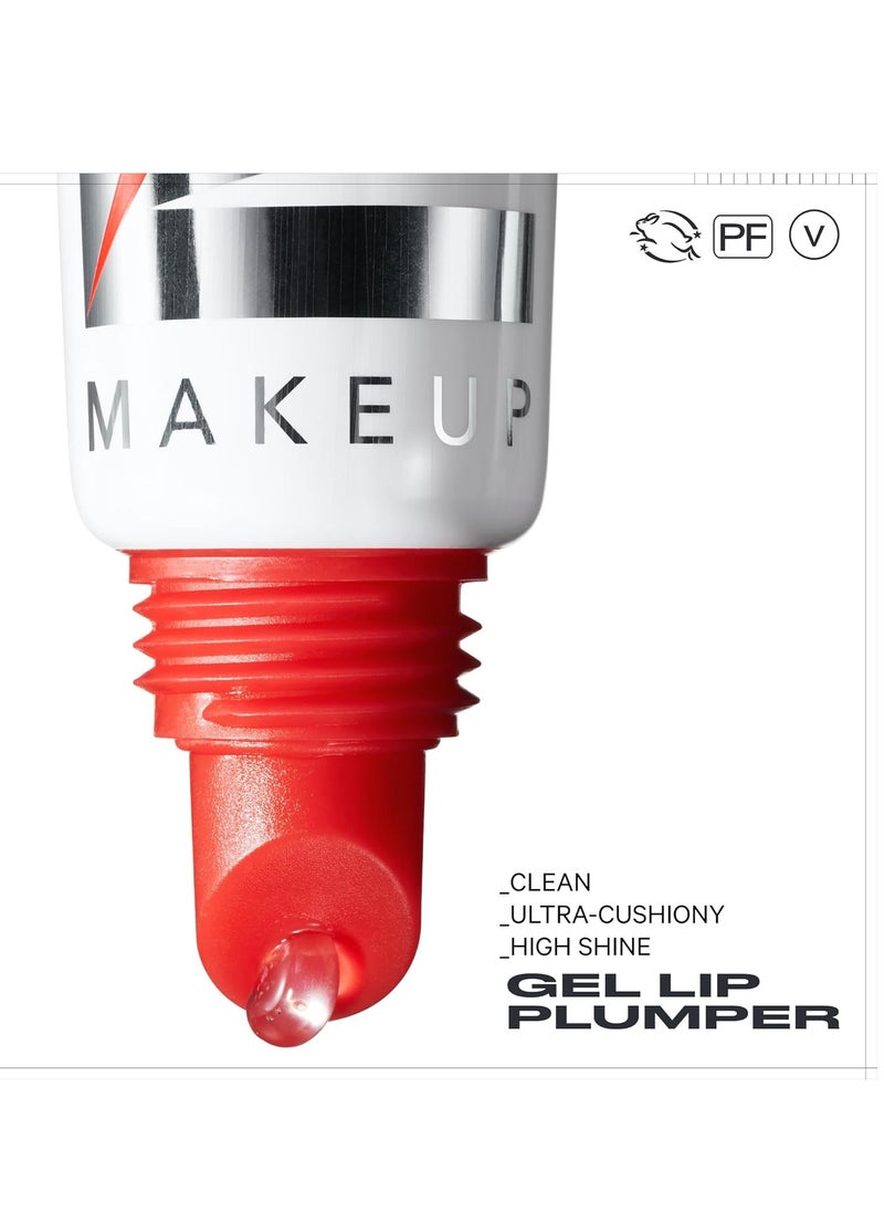 Milk Makeup Electric Glossy Lip Plumper, Pumped (Clear) - 0.3 fl oz - Hydrating Lip Plumper Gloss for Fuller, Smoother, Soft Lips - Vegan, Cruelty Free