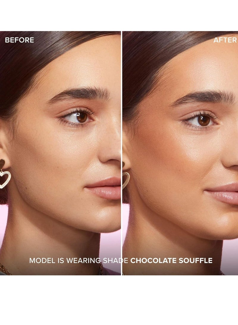 Chocolate Soleil Melting Bronzing & Sculpting Stick | Cream, Lightweight, Vegan + Cruelty Free, 0.28 oz. Chocolate Souffle