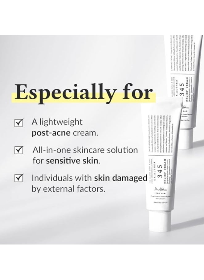 Dr.Althea Post Acne Care Set | 345 Relief Cream 50 ml & Vitamin C Boosting Serum 30 ml