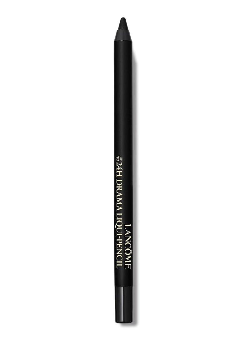 Drama Liqui-Pencil Waterproof Eyeliner - 24H Waterproof Gel Pencil 01 Café Noir: Matte Black