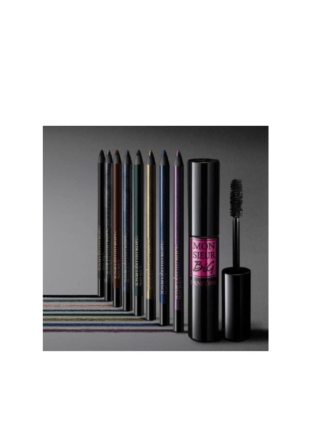 Drama Liqui-Pencil Waterproof Eyeliner - 24H Waterproof Gel Pencil 01 Café Noir: Matte Black