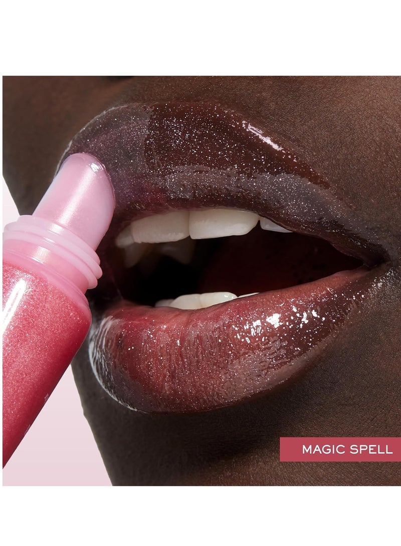 Juicy Tubes - Long-Wear Lip Gloss - Plumping & Hydrating - High Shine Finish 05 Marshmallow Electro: Sugar Pink With Rose Gold Shimmer