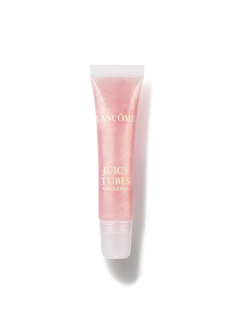 Juicy Tubes - Long-Wear Lip Gloss - Plumping & Hydrating - High Shine Finish 05 Marshmallow Electro: Sugar Pink With Rose Gold Shimmer
