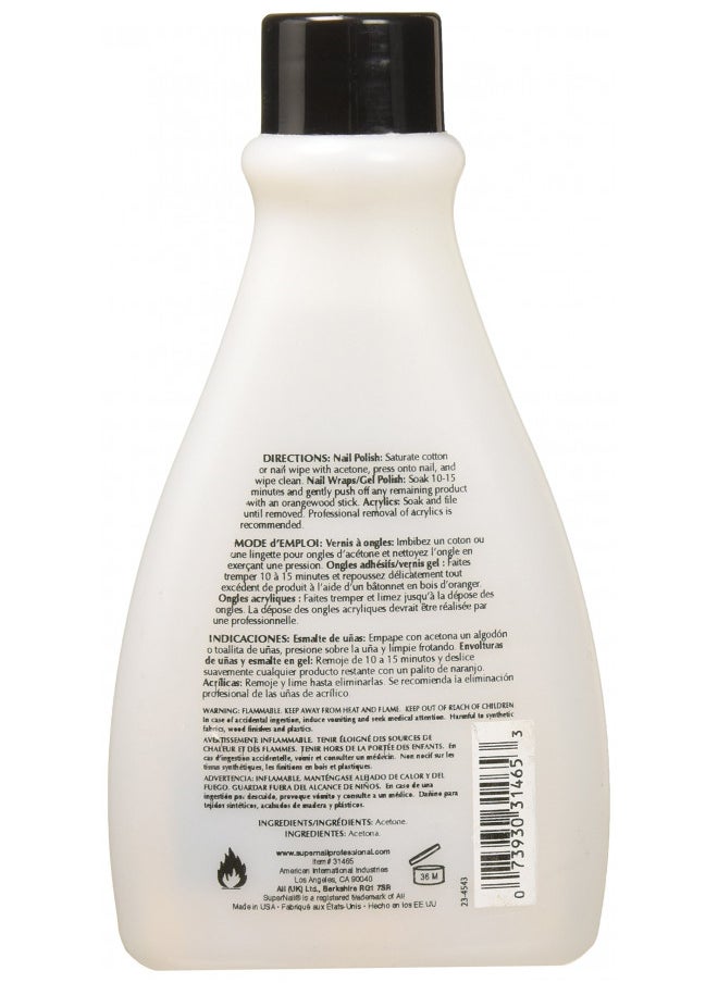 Super Nail Pure Acetone, 4 Fl Oz