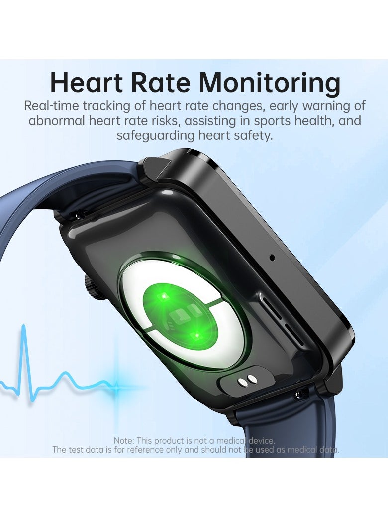 KS03PRO Smartwatch 1.96 Inch Colour Touch Screen Bluetooth Call ECG HRV Remote Care Android 8.0 Apple 11 250mAh Bluetooth 5.3