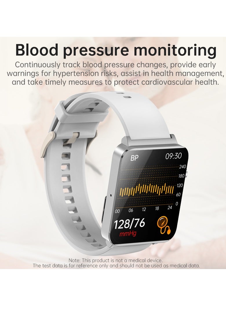 KS03PRO Smartwatch 1.96 Inch Colour Touch Screen Bluetooth Call ECG HRV Remote Care Android 8.0 Apple 11 250mAh Bluetooth 5.3